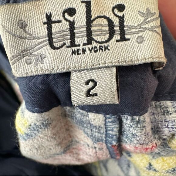 Tibi Multicolor Knit Skort Romper Dress size 2 - Picture 9 of 9